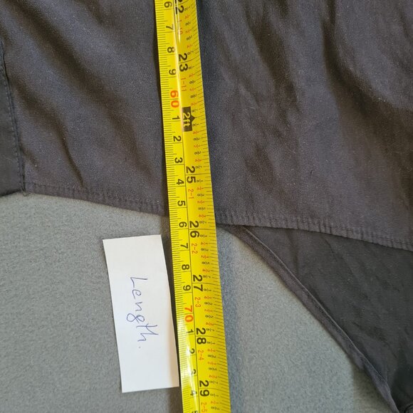 RW&CO Women Deep V Neck Tank Tops Size XS Lotus Ruffle Sleeveless Blouse - Picture 9 of 10